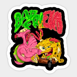 bad friend Sticker